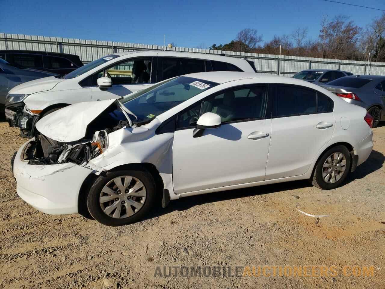 19XFB2F59CE047400 HONDA CIVIC 2012