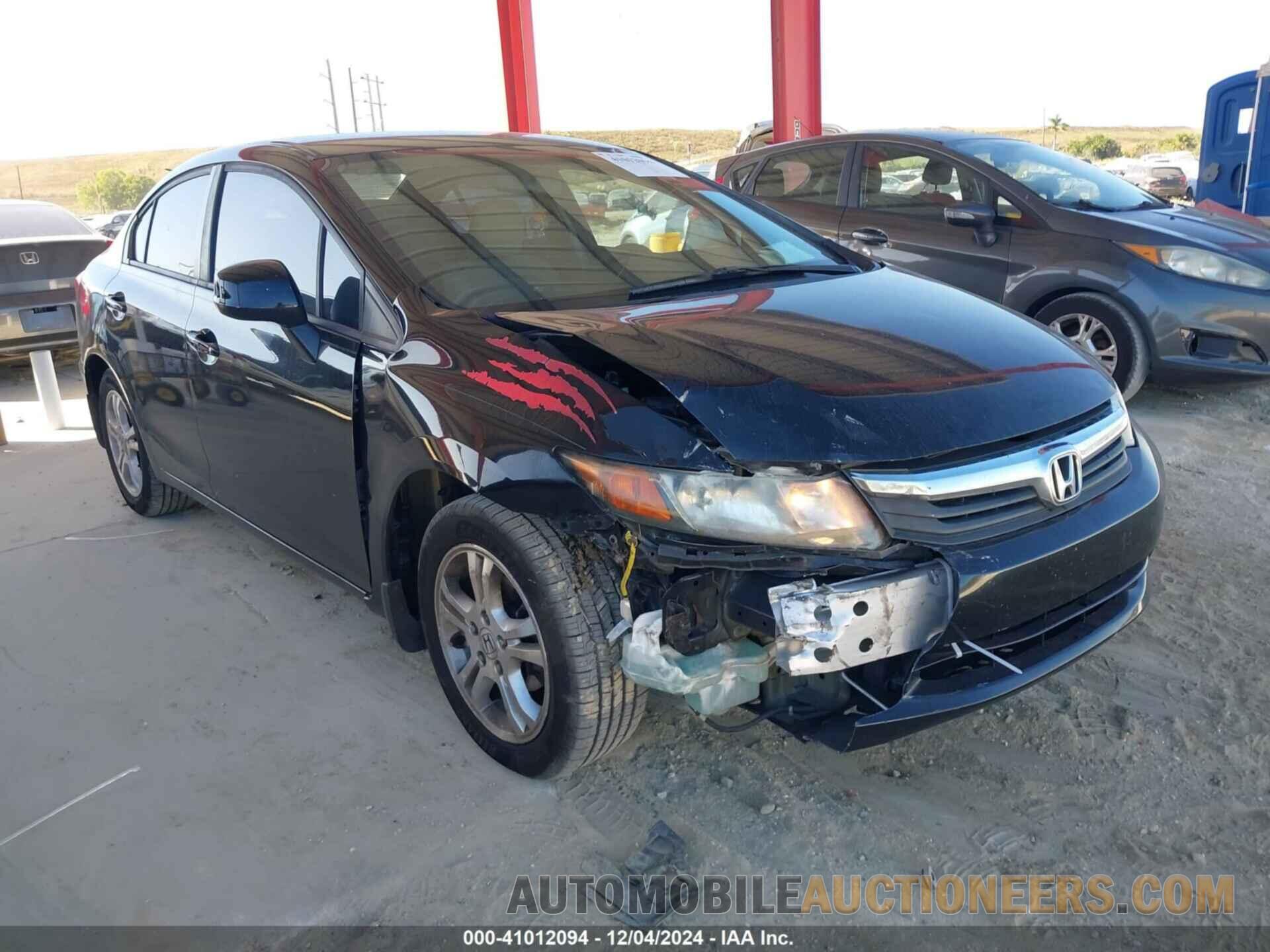 19XFB2F59CE091431 HONDA CIVIC 2012