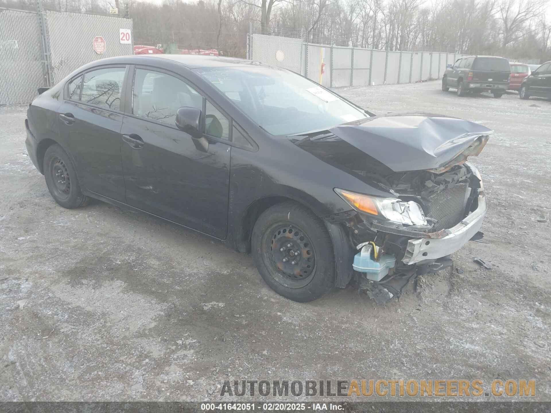 19XFB2F59CE344165 HONDA CIVIC SDN 2012