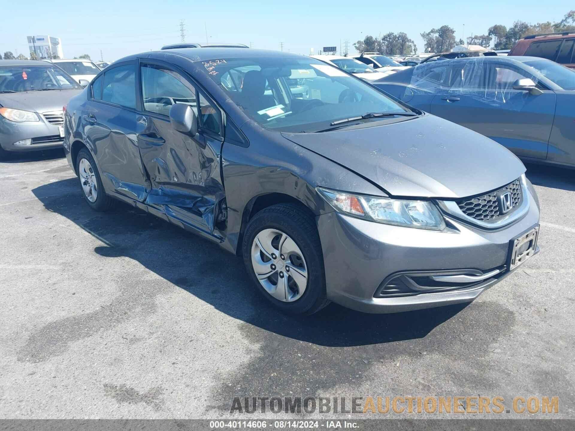 19XFB2F59DE288861 HONDA CIVIC 2013