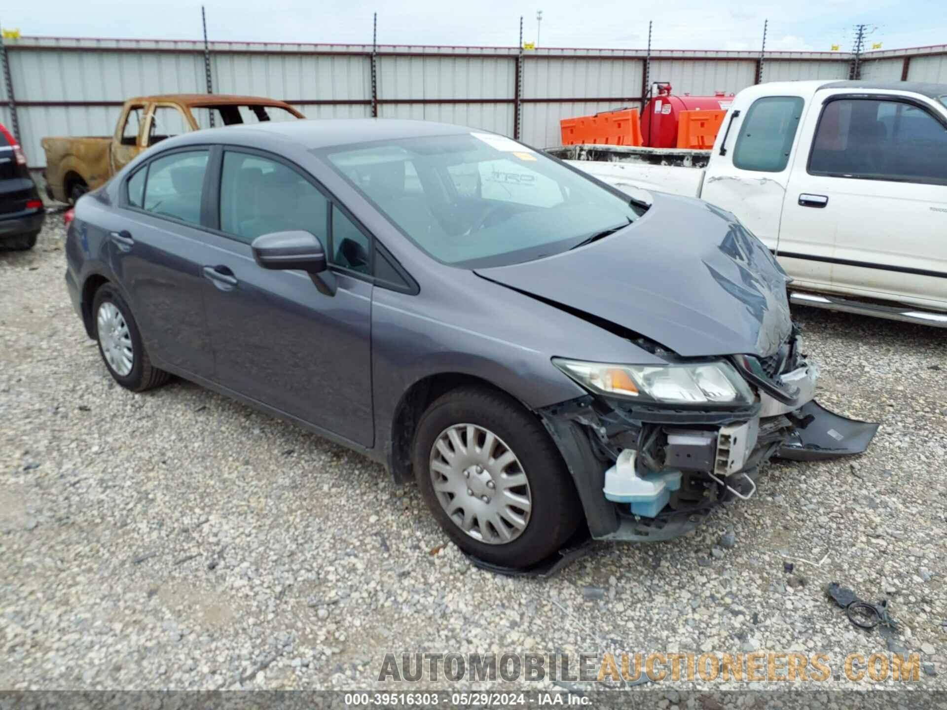 19XFB2F59EE055340 HONDA CIVIC 2014