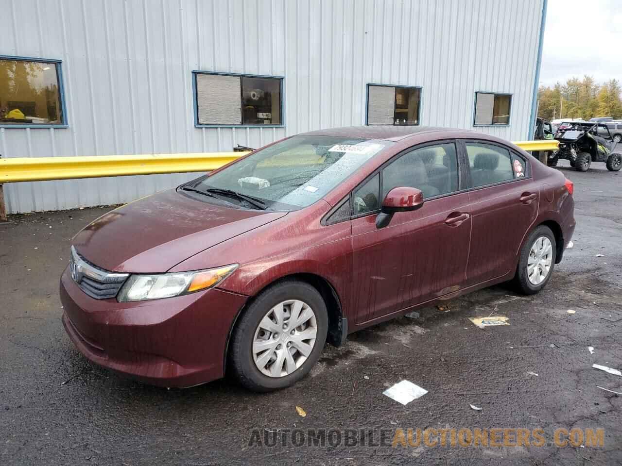 19XFB2F5XCE095620 HONDA CIVIC 2012