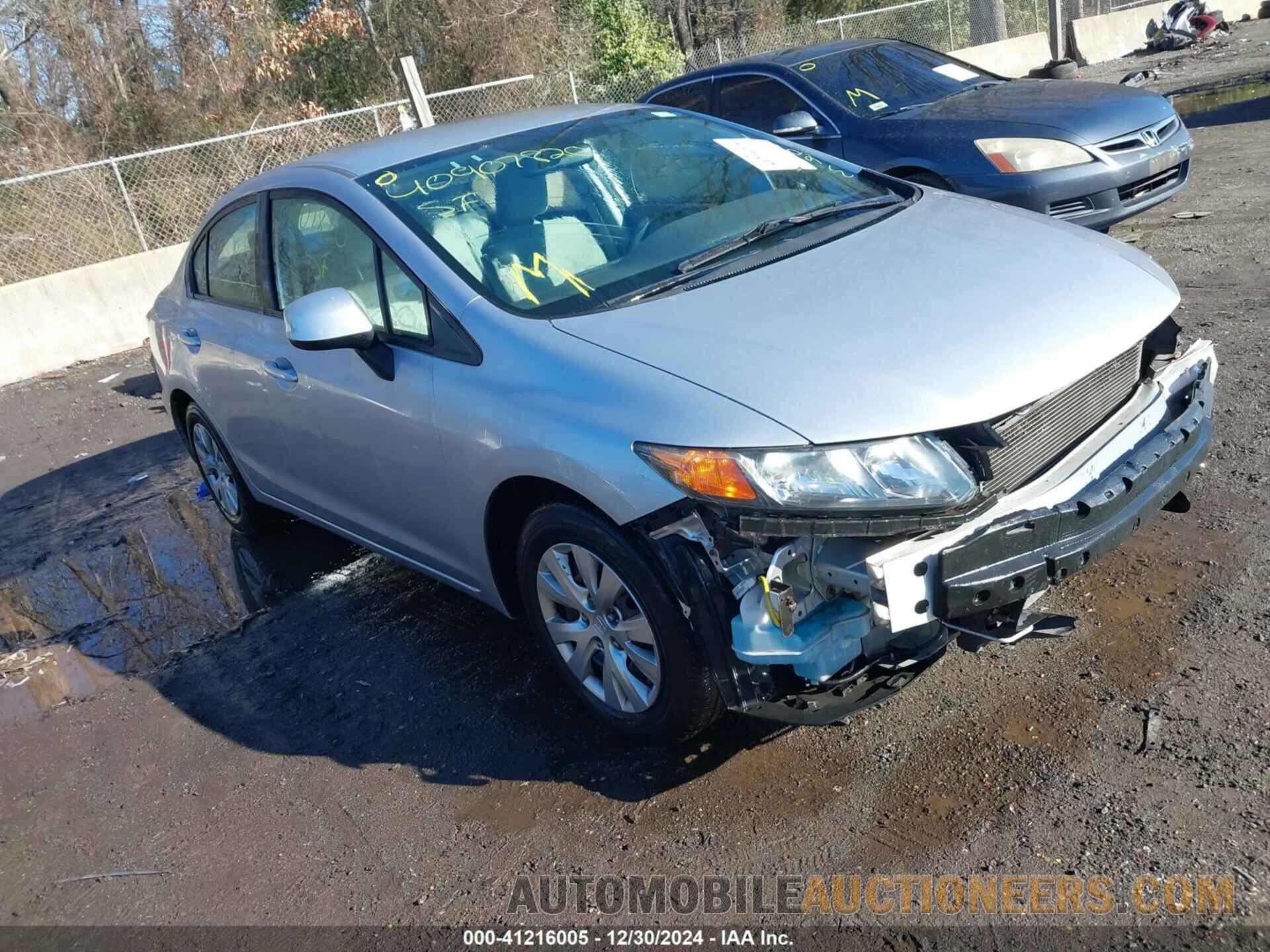 19XFB2F5XCE314611 HONDA CIVIC 2012