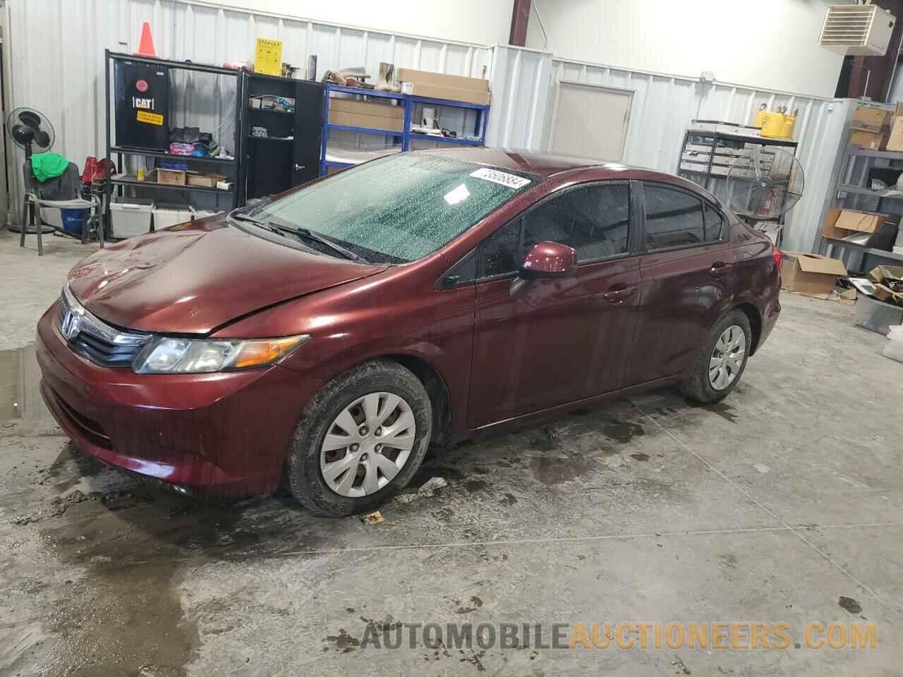 19XFB2F5XCE347818 HONDA CIVIC 2012