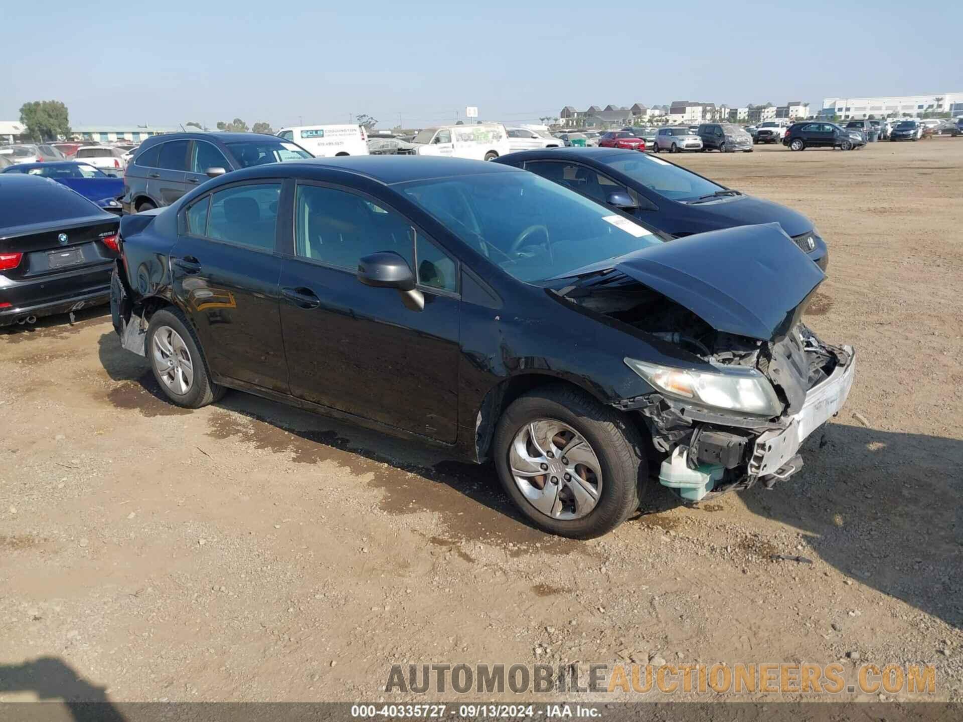 19XFB2F5XDE004671 HONDA CIVIC 2013