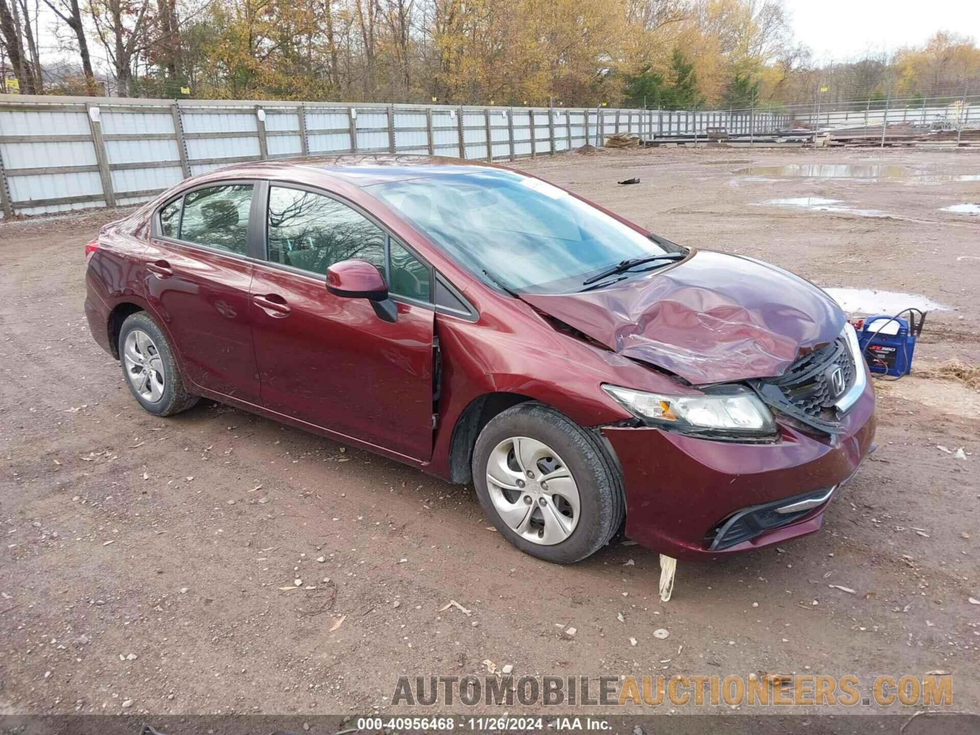 19XFB2F5XDE091505 HONDA CIVIC 2013