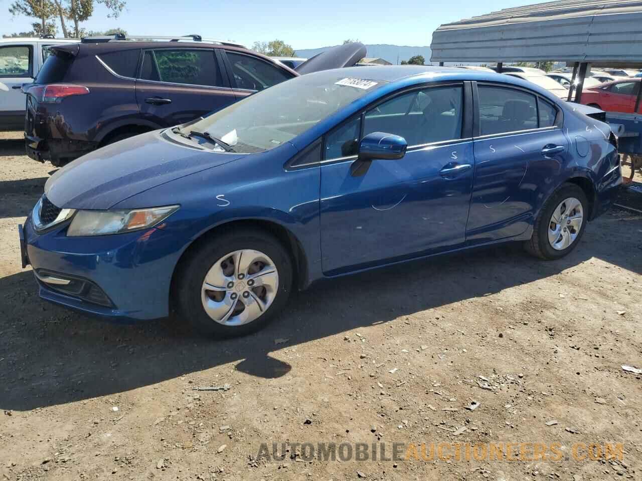 19XFB2F5XEE216861 HONDA CIVIC 2014