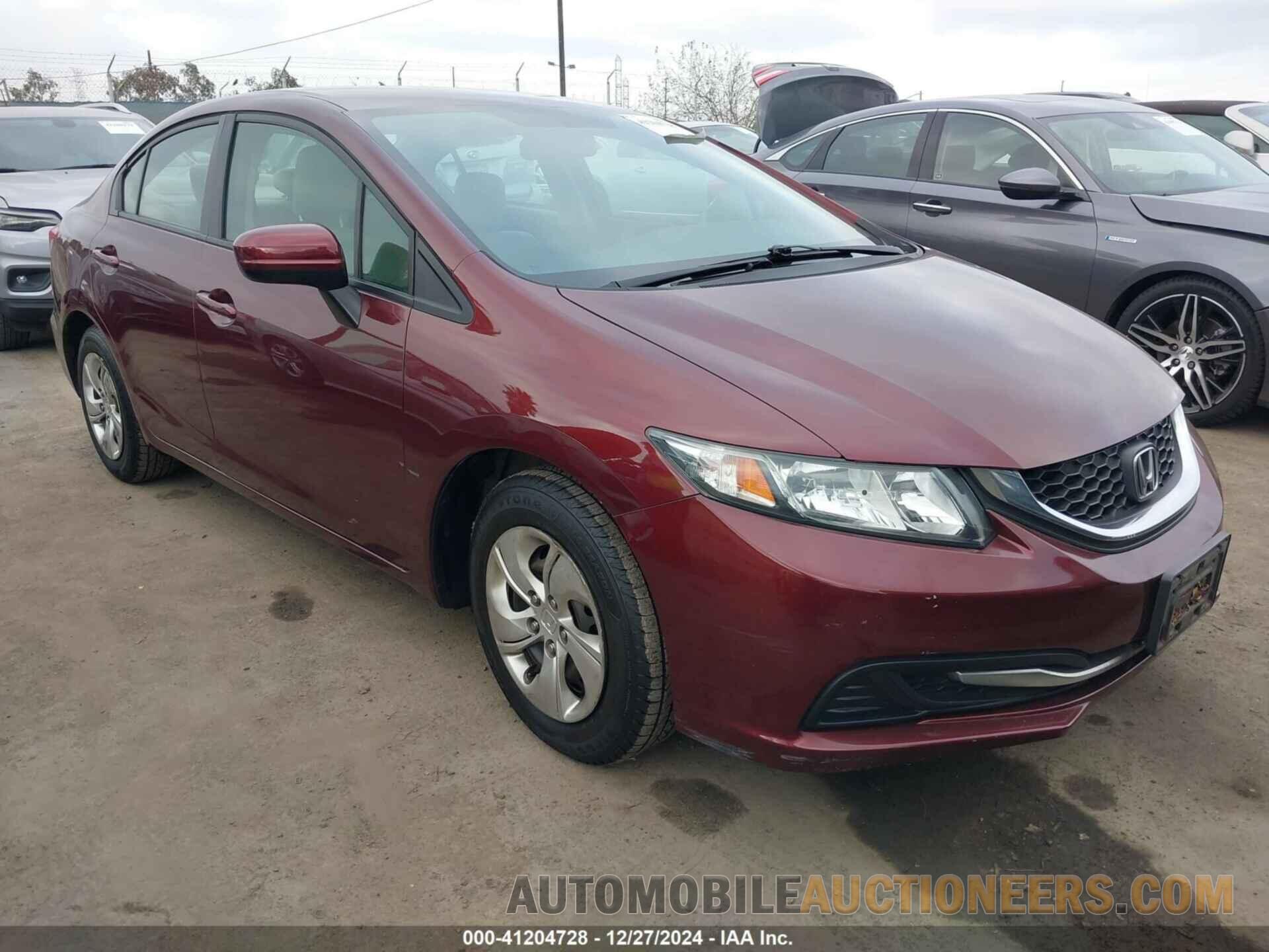 19XFB2F5XEE249570 HONDA CIVIC 2014