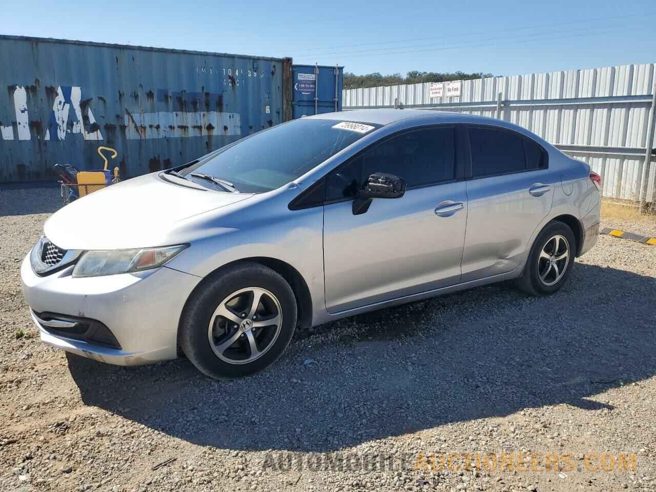 19XFB2F79FE244606 HONDA CIVIC 2015