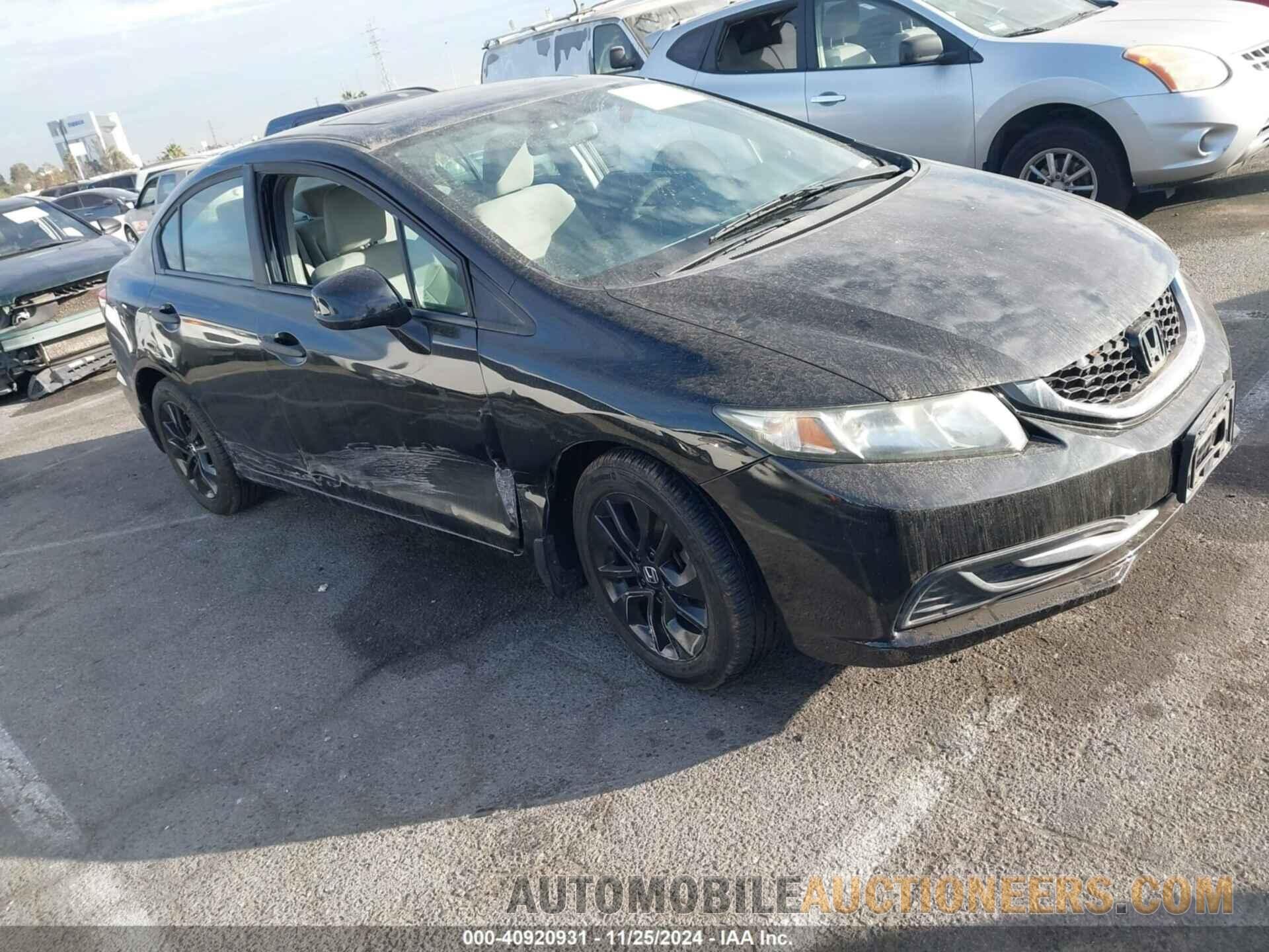 19XFB2F80DE211810 HONDA CIVIC 2013