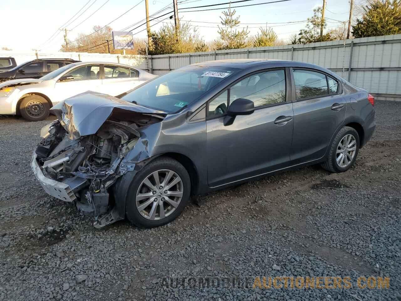 19XFB2F81CE318380 HONDA CIVIC 2012