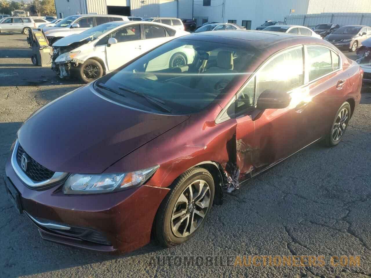 19XFB2F81EE200266 HONDA CIVIC 2014