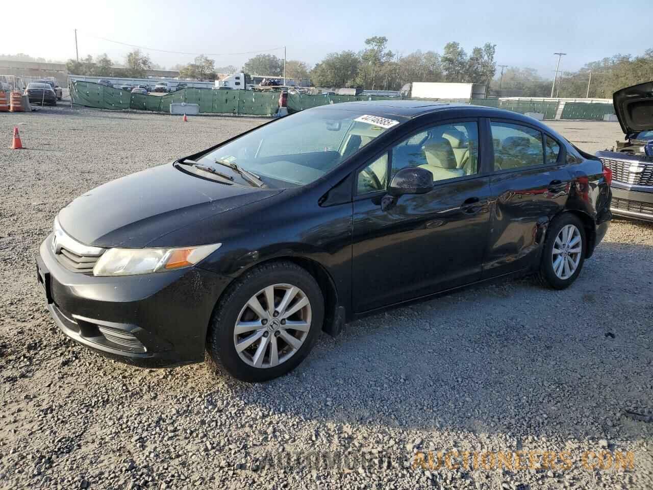 19XFB2F82CE002616 HONDA CIVIC 2012