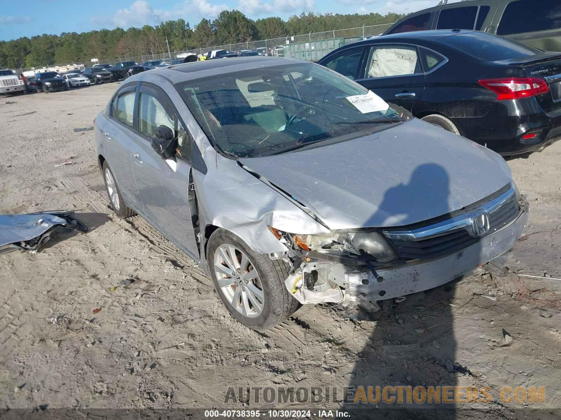 19XFB2F82CE005421 HONDA CIVIC 2012