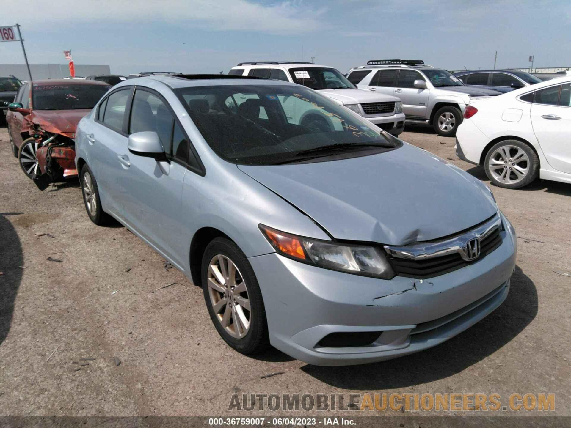 19XFB2F82CE316010 HONDA CIVIC 2012