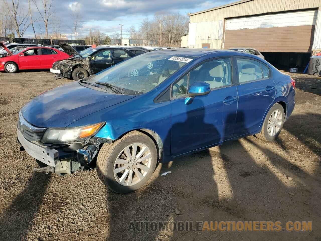 19XFB2F82CE333700 HONDA CIVIC 2012