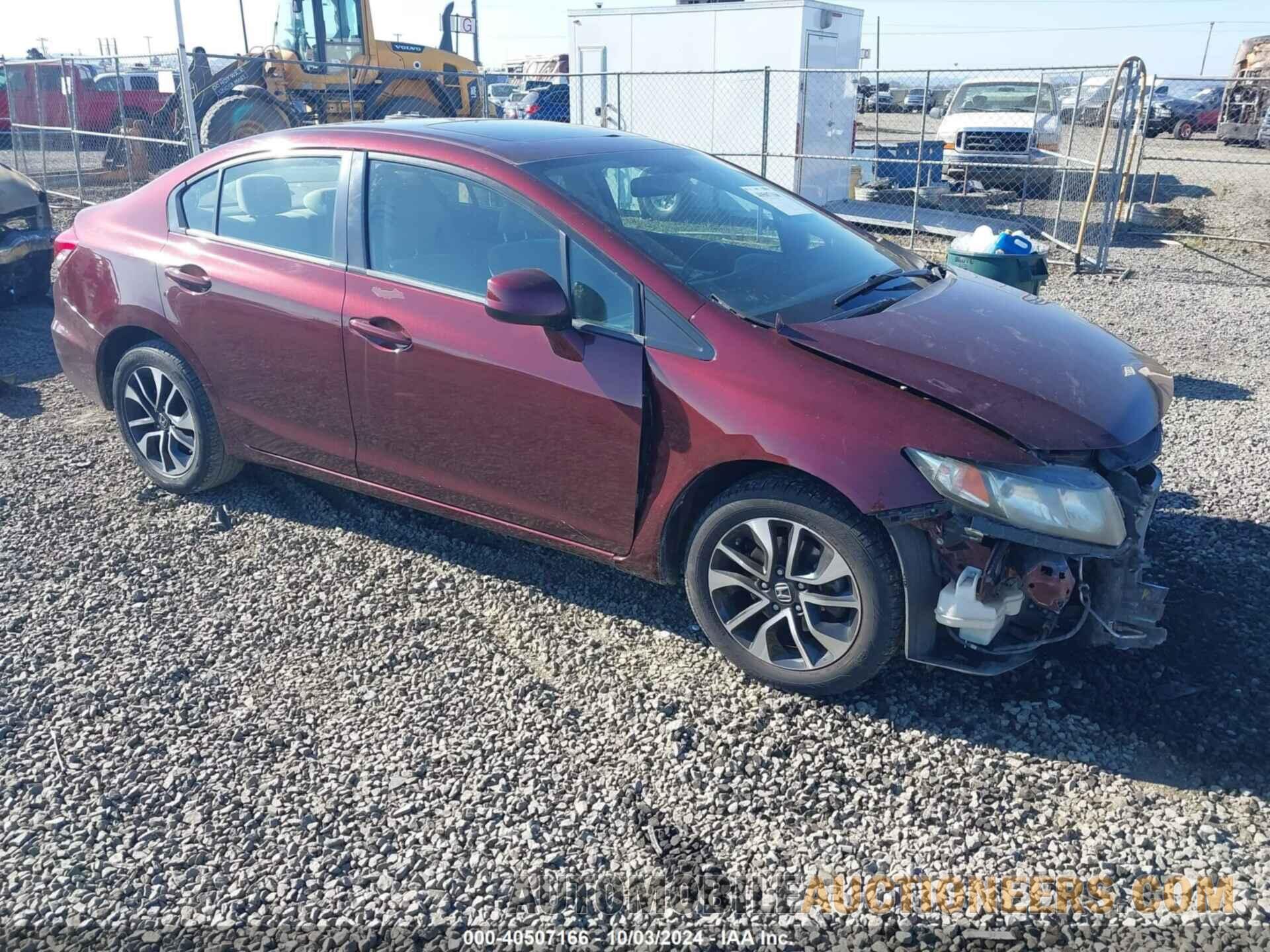 19XFB2F82DE225322 HONDA CIVIC 2013