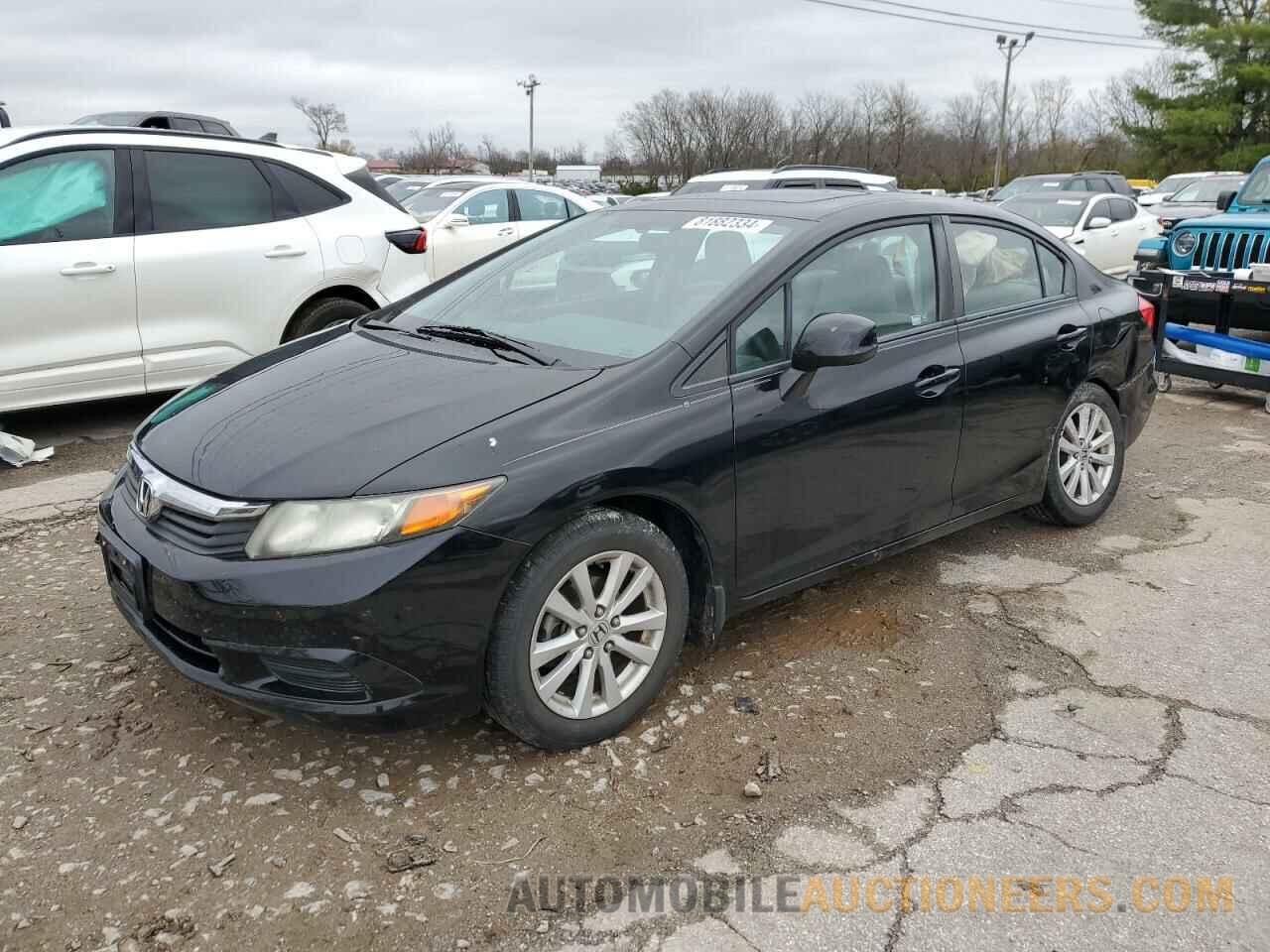 19XFB2F83CE021529 HONDA CIVIC 2012