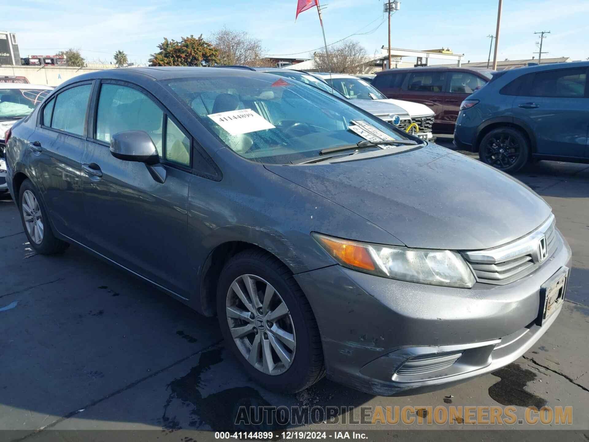 19XFB2F83CE313634 HONDA CIVIC 2012