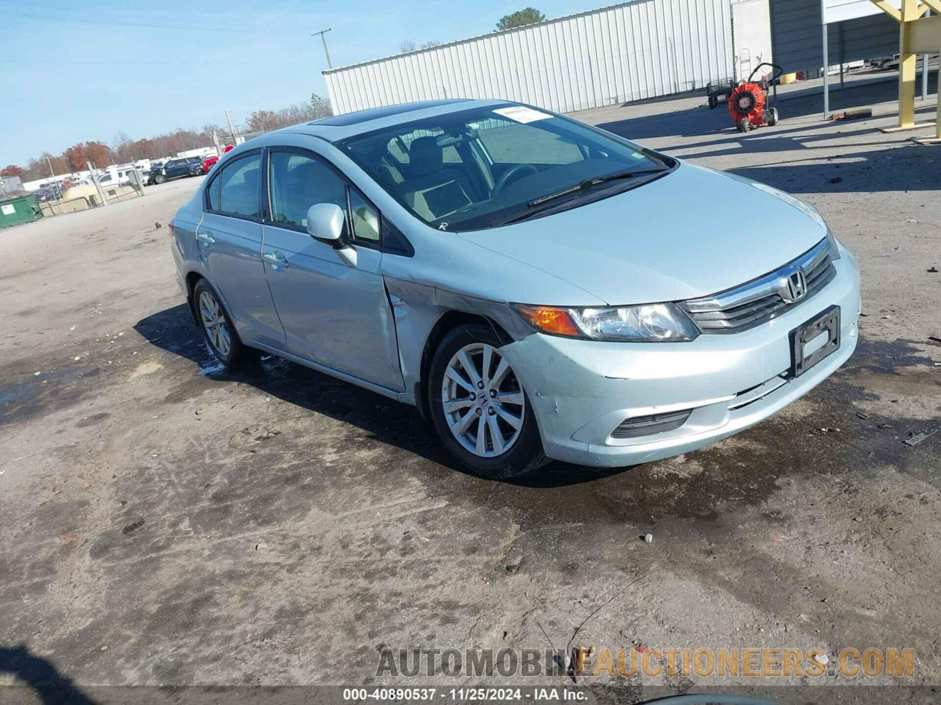 19XFB2F83CE355267 HONDA CIVIC 2012