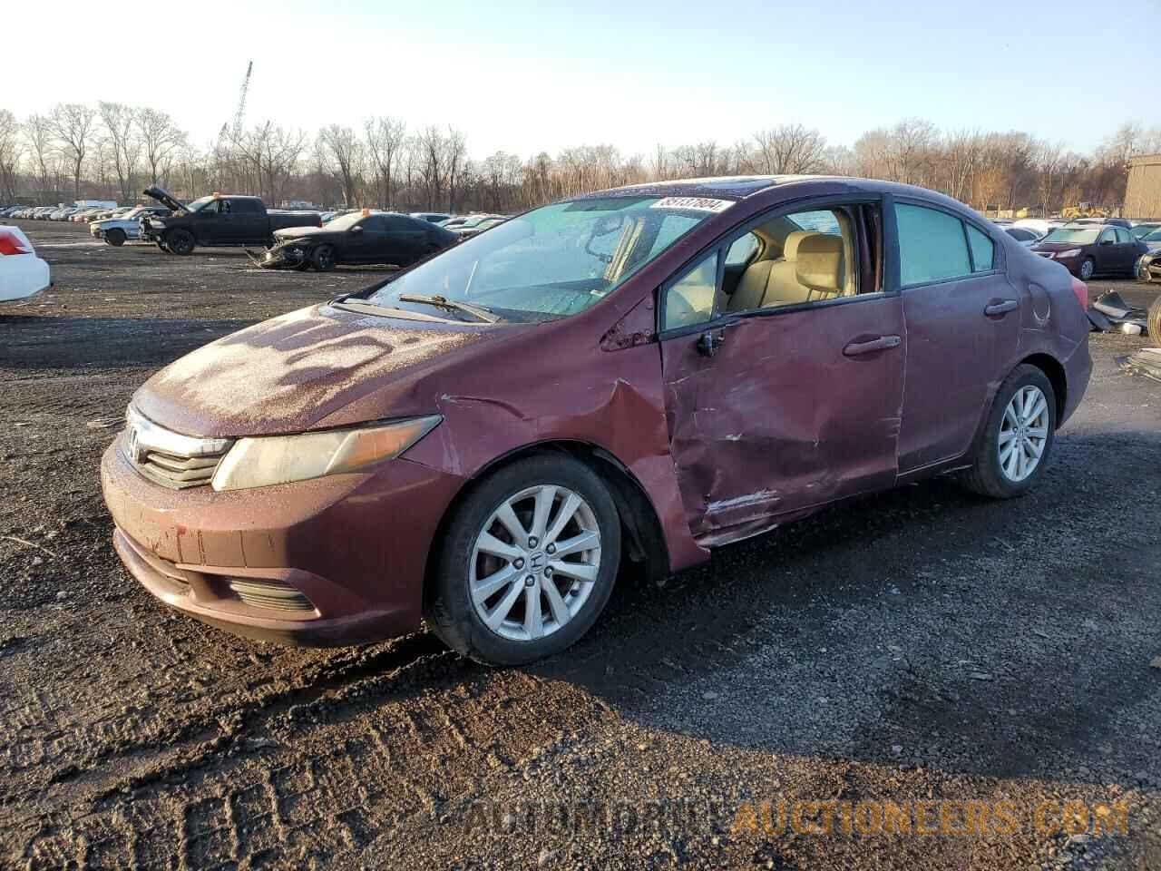 19XFB2F84CE326120 HONDA CIVIC 2012