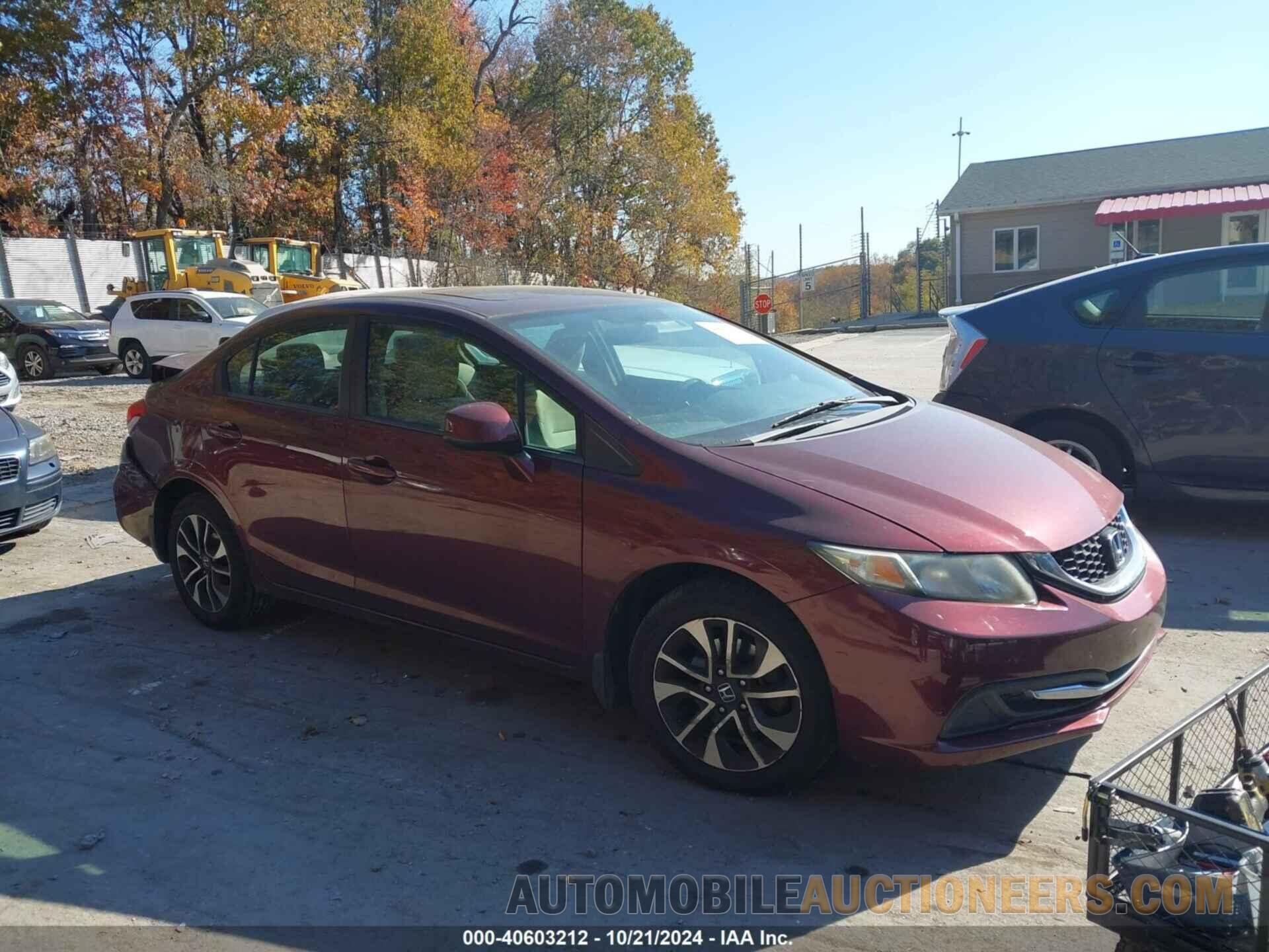 19XFB2F84DE207162 HONDA CIVIC 2013