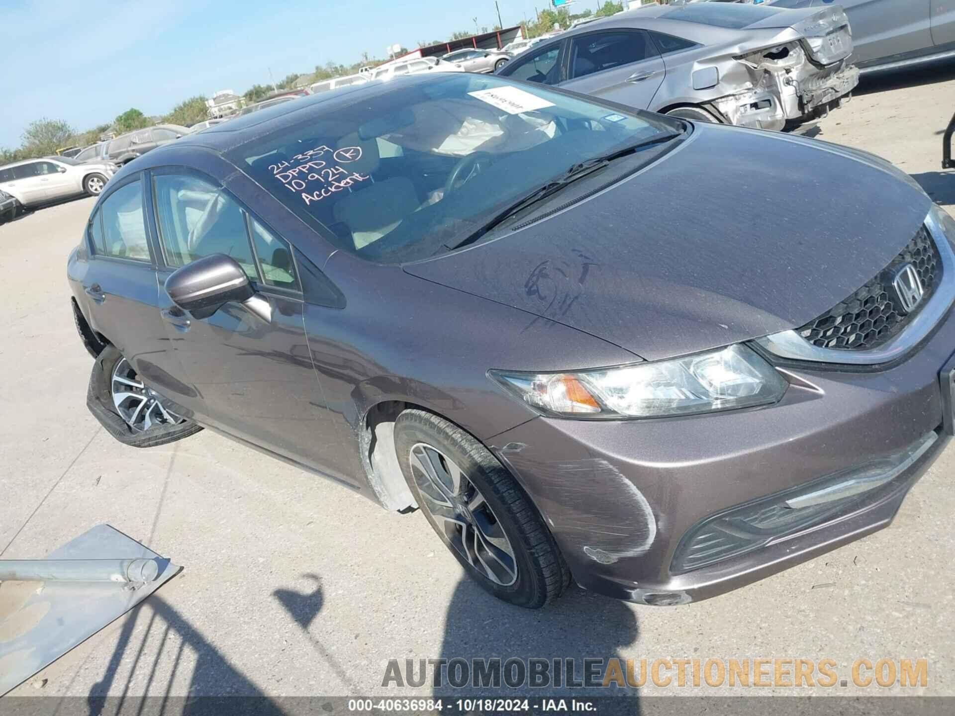 19XFB2F84FE049019 HONDA CIVIC 2015