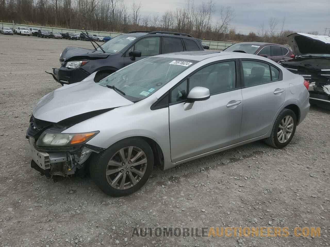 19XFB2F86CE341055 HONDA CIVIC 2012