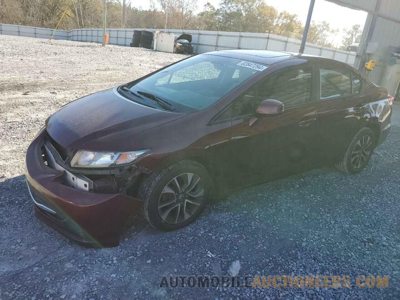 19XFB2F86DE263491 HONDA CIVIC 2013