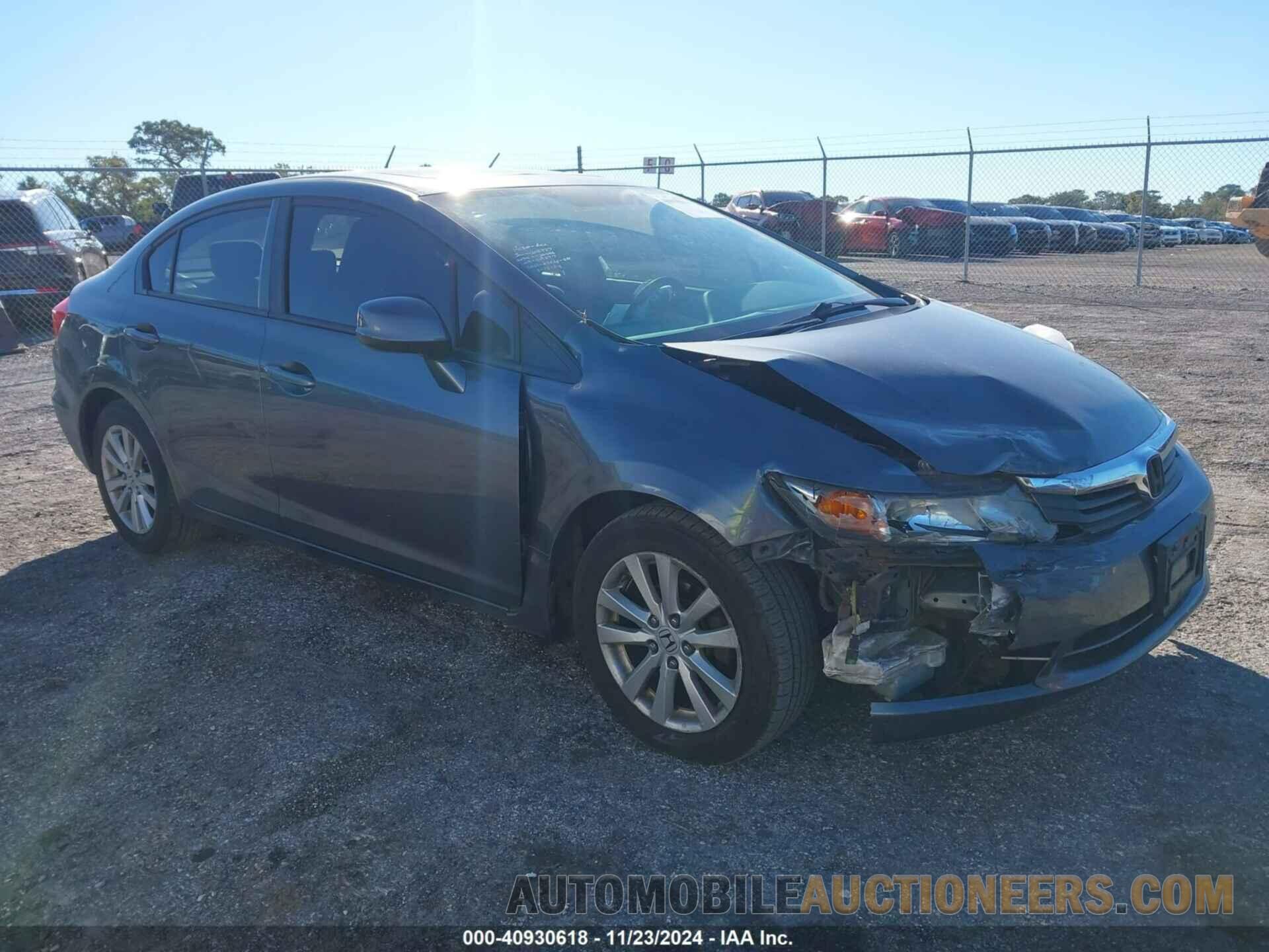 19XFB2F87CE019377 HONDA CIVIC 2012