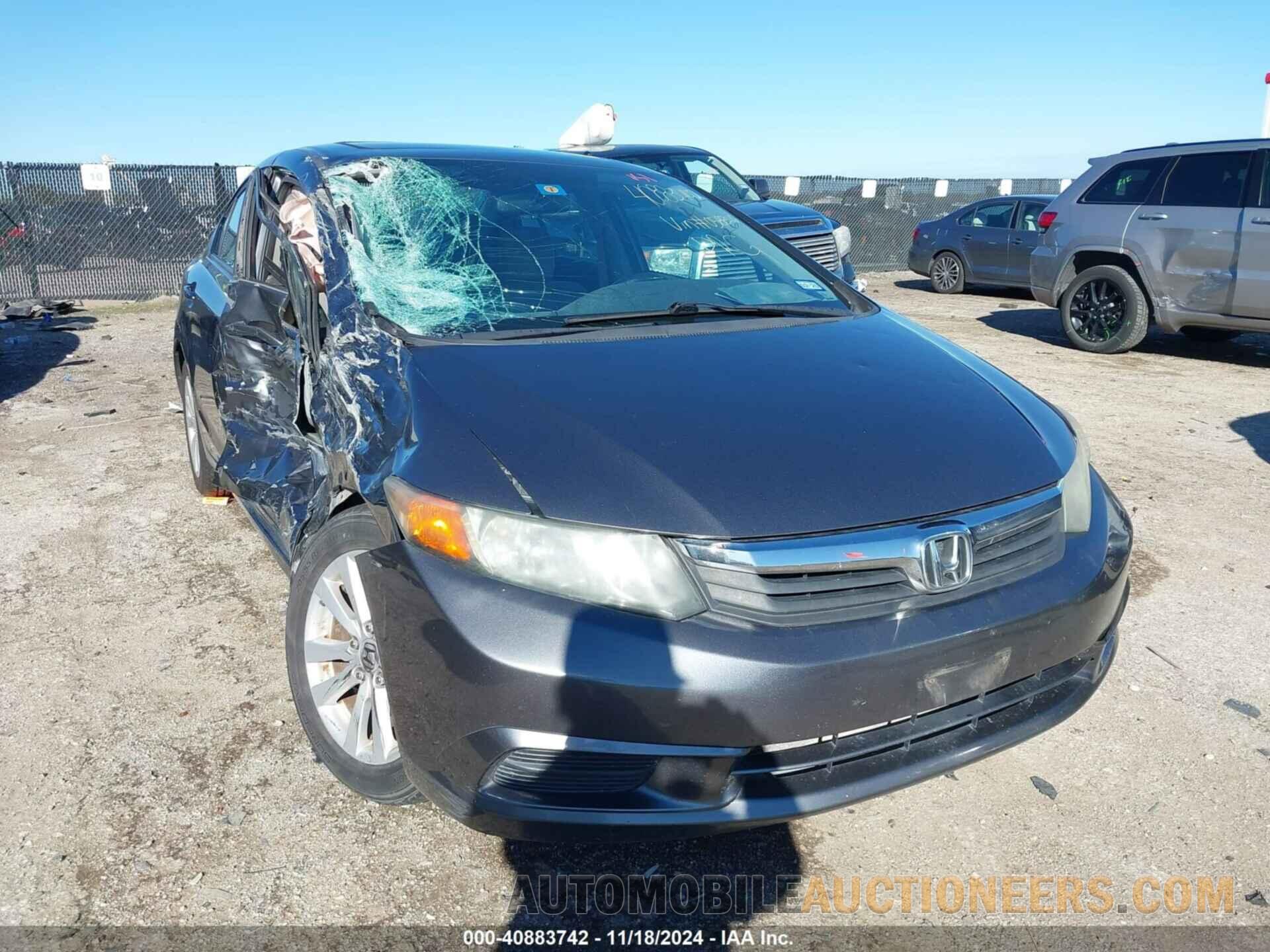 19XFB2F87CE058826 HONDA CIVIC 2012