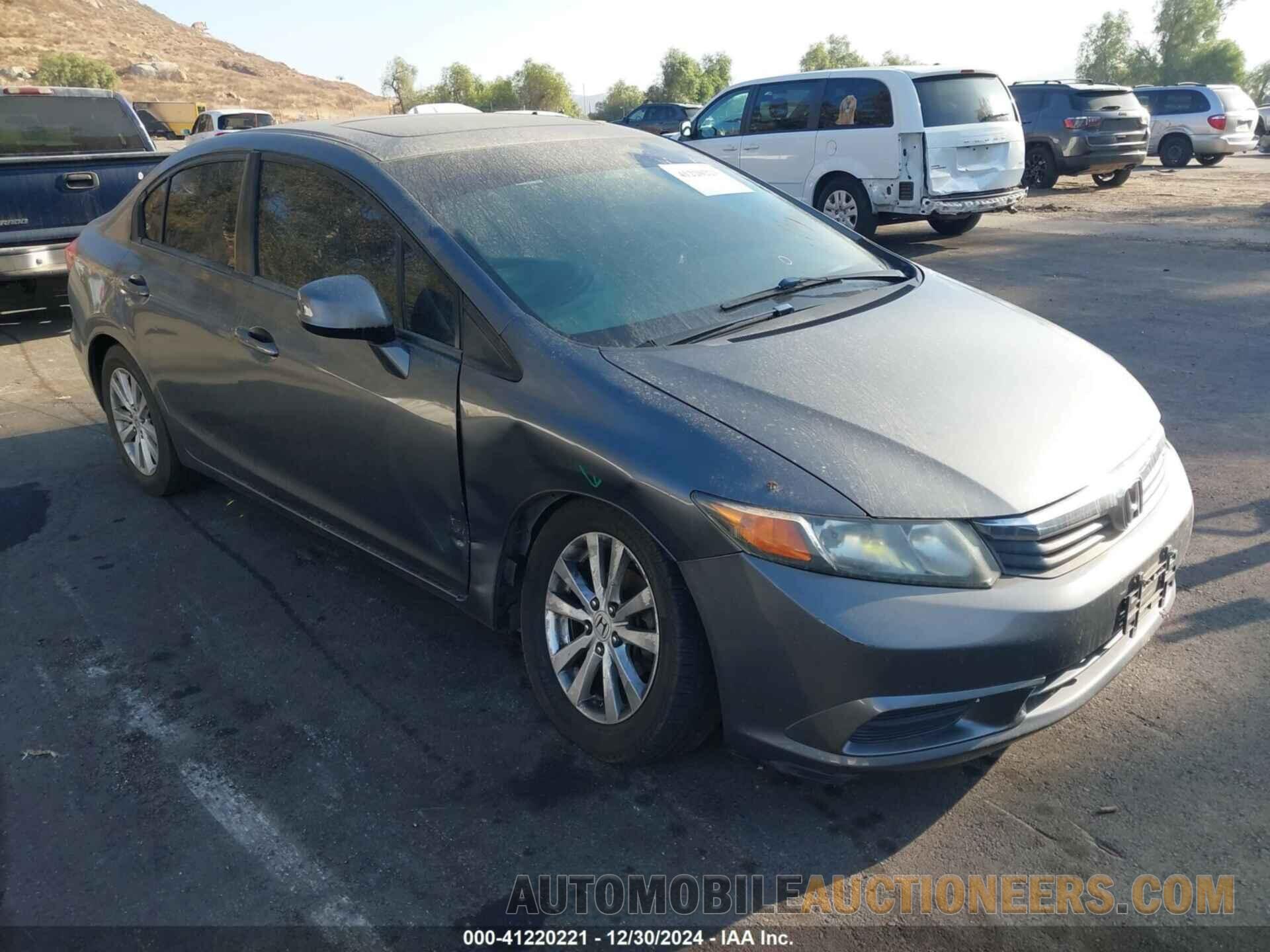 19XFB2F87CE334373 HONDA CIVIC 2012