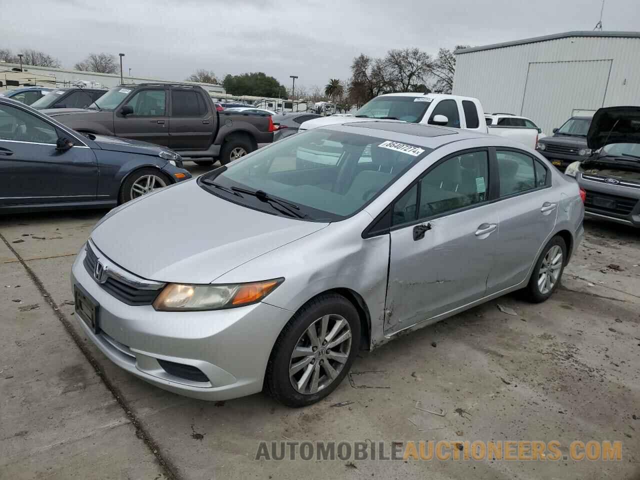 19XFB2F87CE386375 HONDA CIVIC 2012