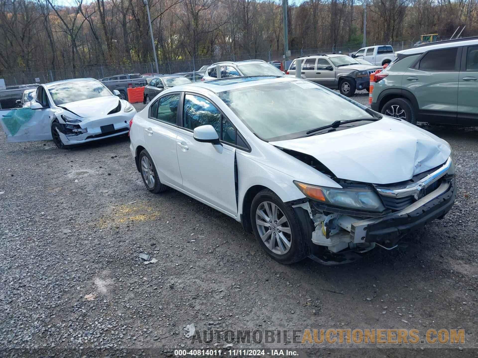 19XFB2F89CE075529 HONDA CIVIC 2012