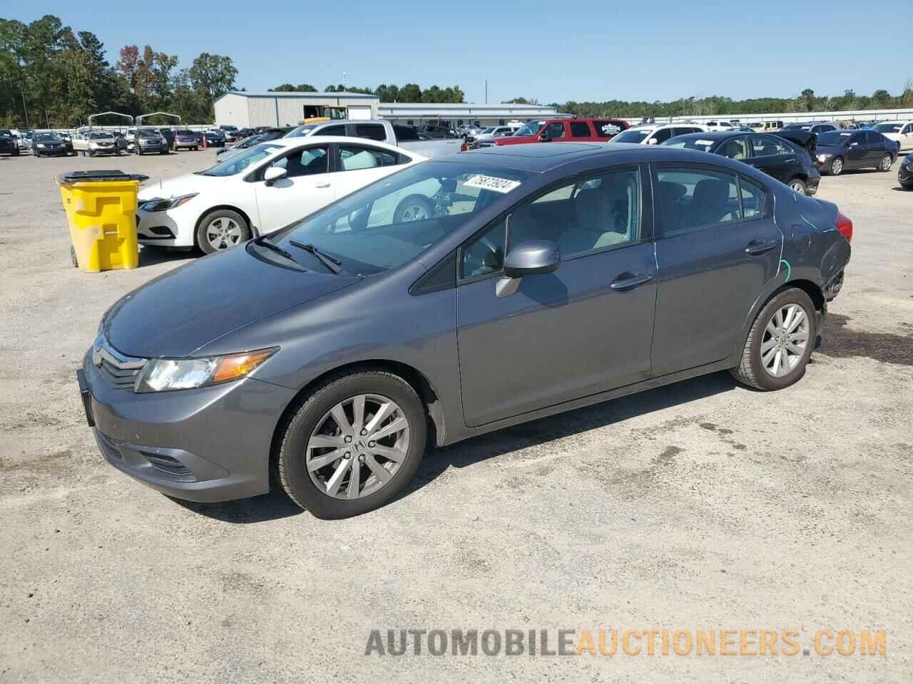 19XFB2F89CE100221 HONDA CIVIC 2012