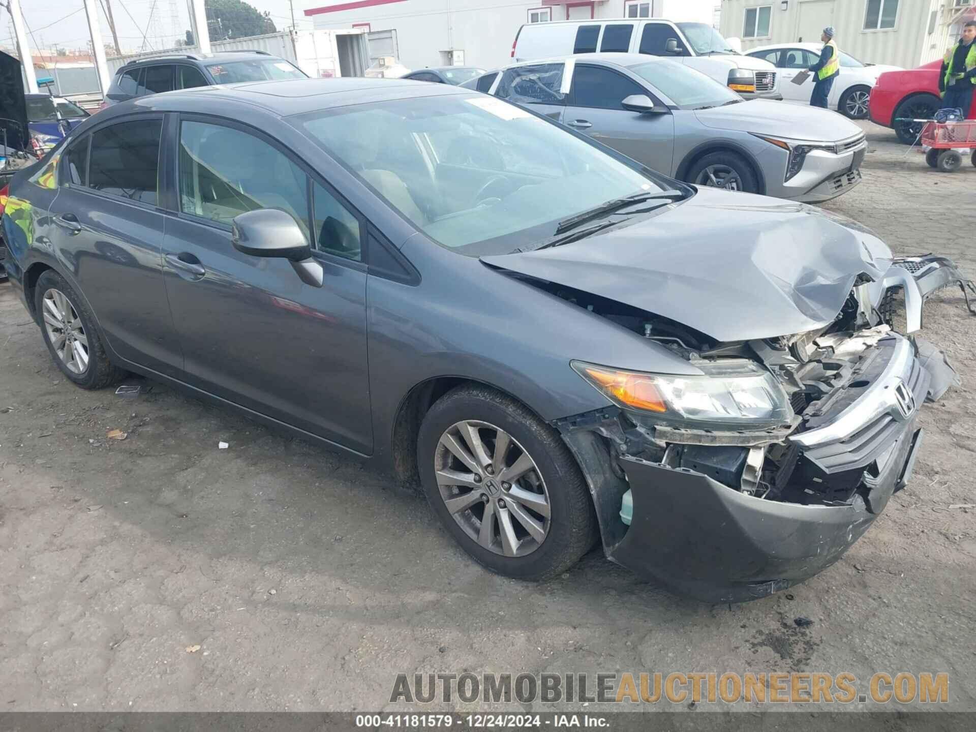 19XFB2F89CE325951 HONDA CIVIC 2012