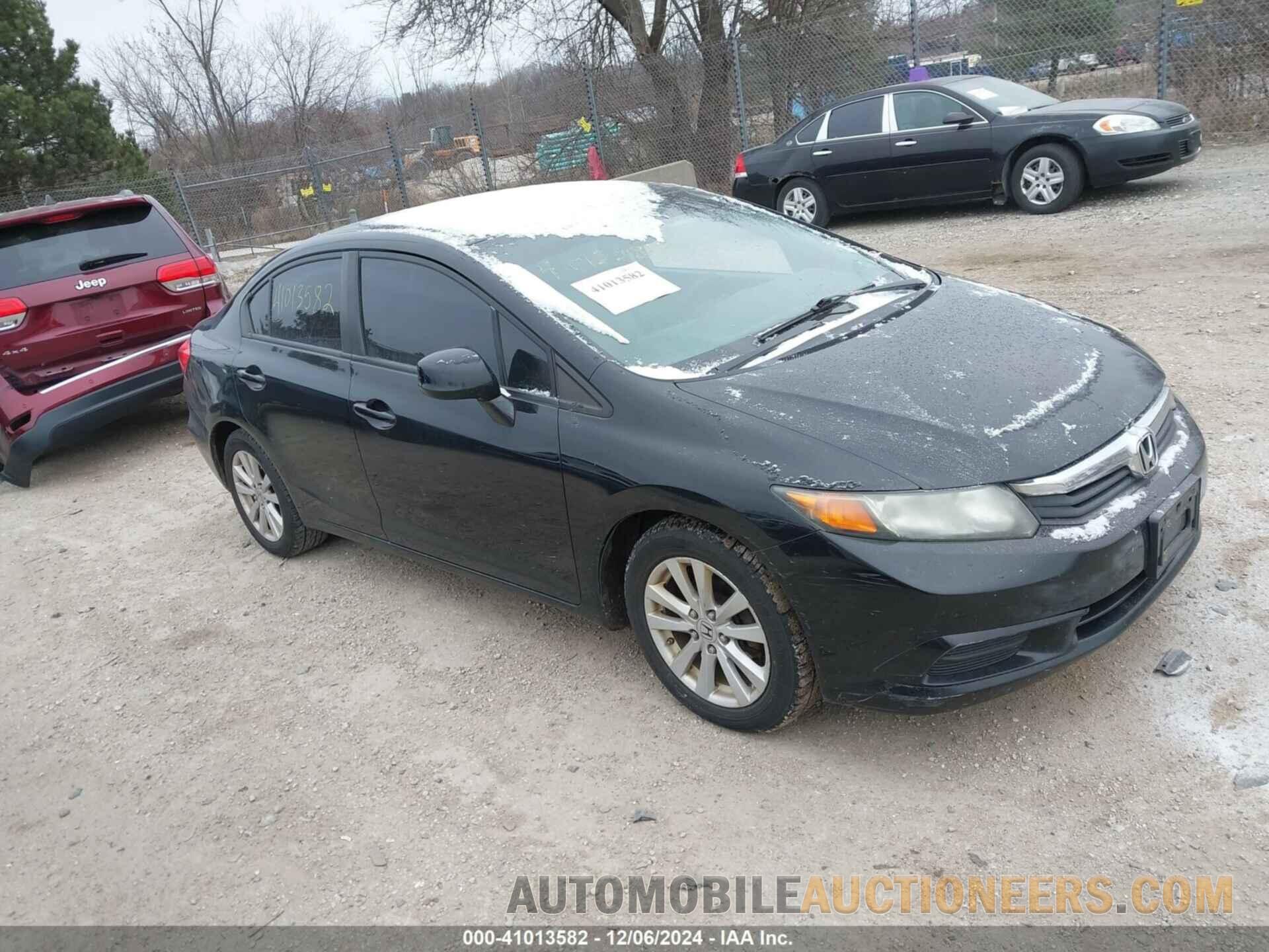 19XFB2F8XCE063275 HONDA CIVIC 2012