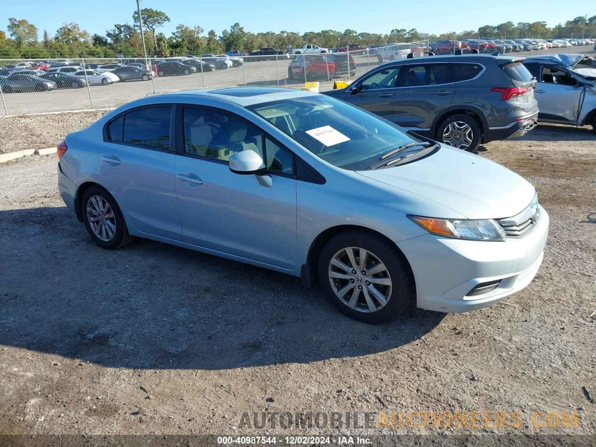 19XFB2F8XCE072171 HONDA CIVIC 2012