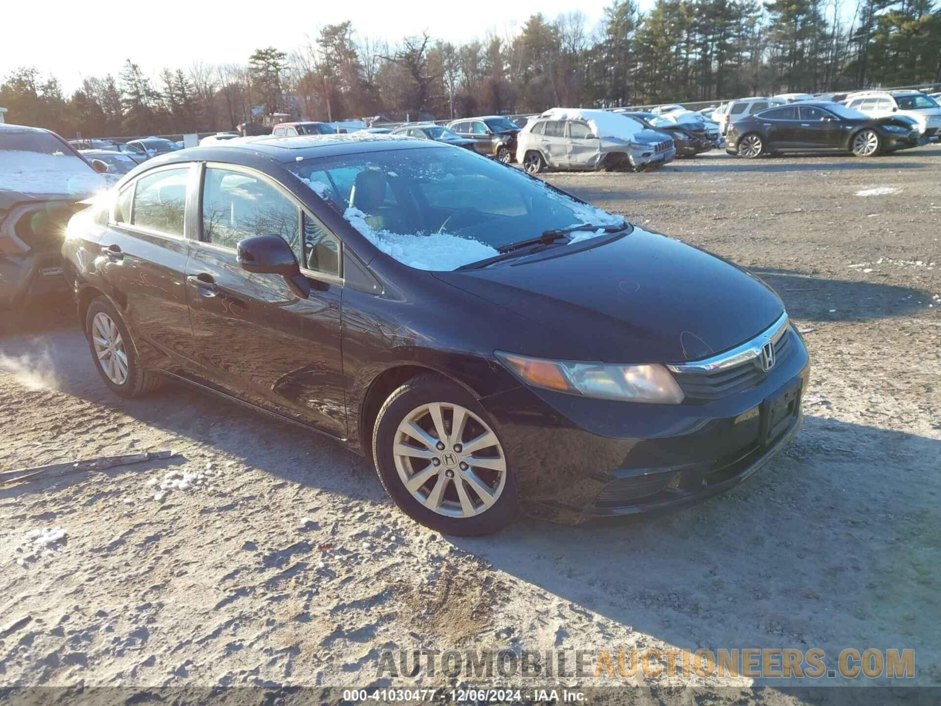 19XFB2F91CE004642 HONDA CIVIC 2012