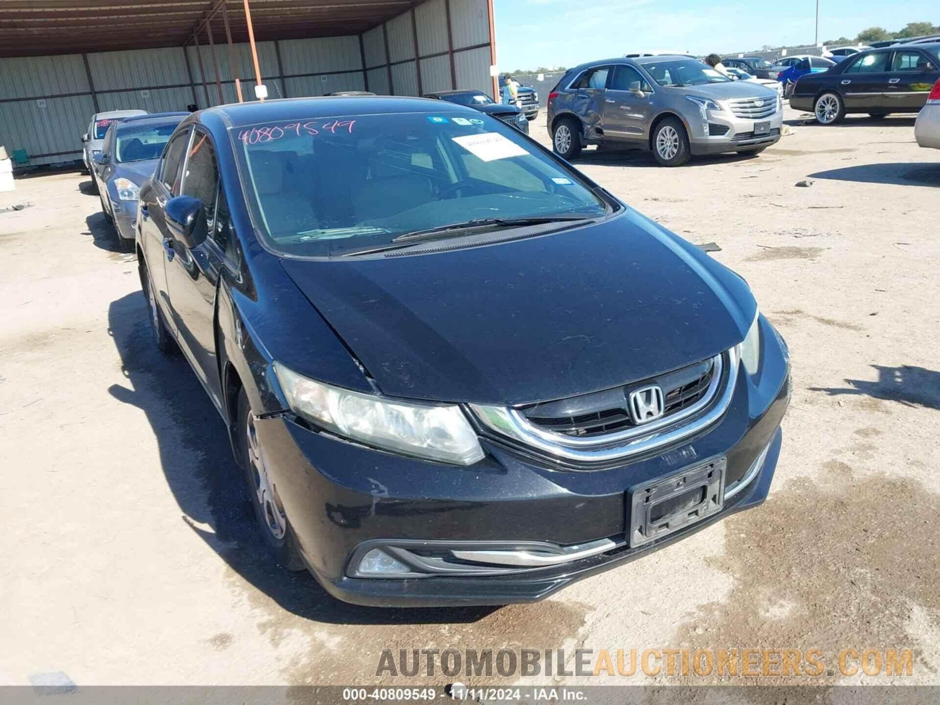 19XFB4F20EE002169 HONDA CIVIC HYBRID 2014