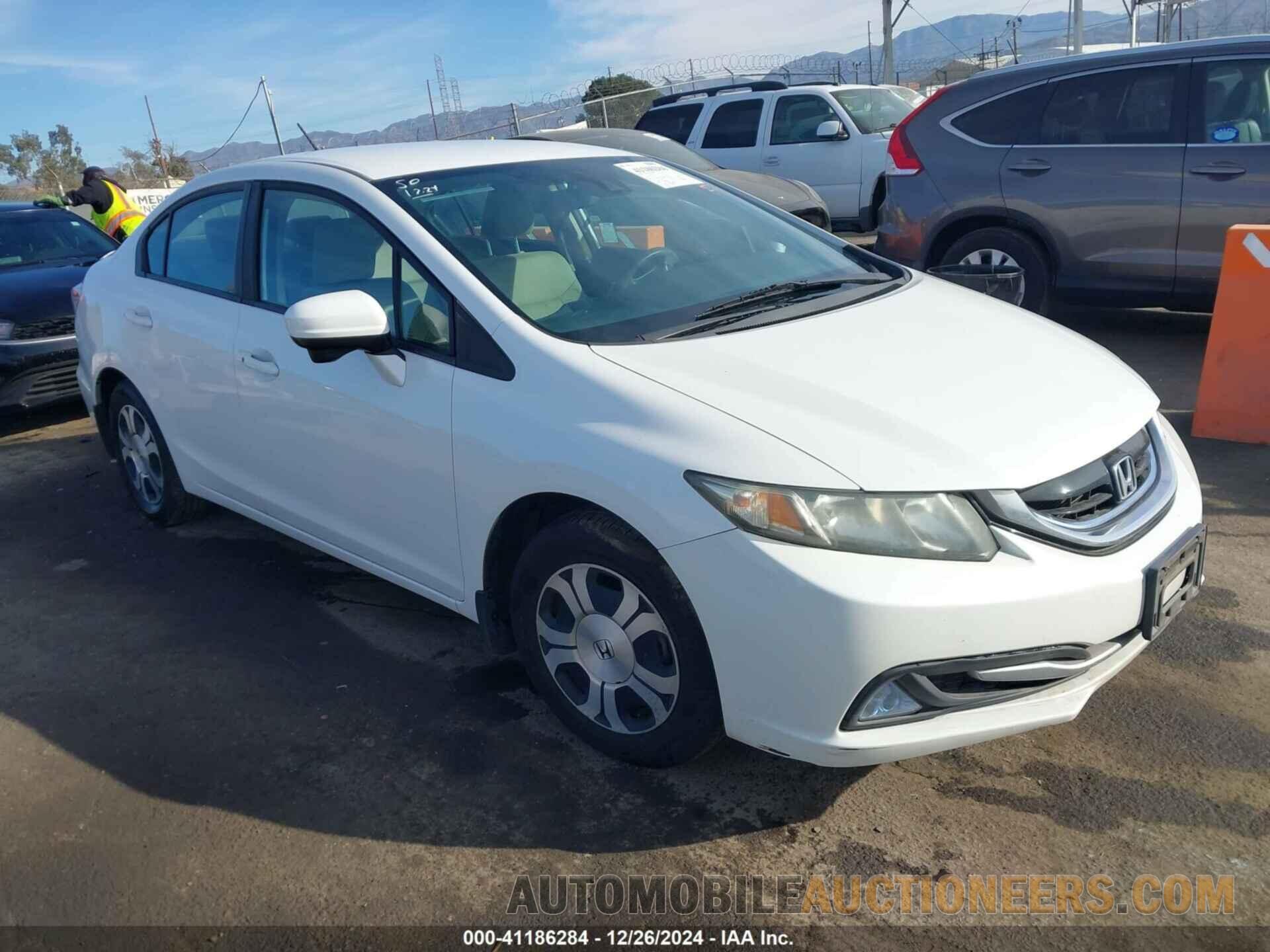 19XFB4F20FE201028 HONDA CIVIC HYBRID 2015