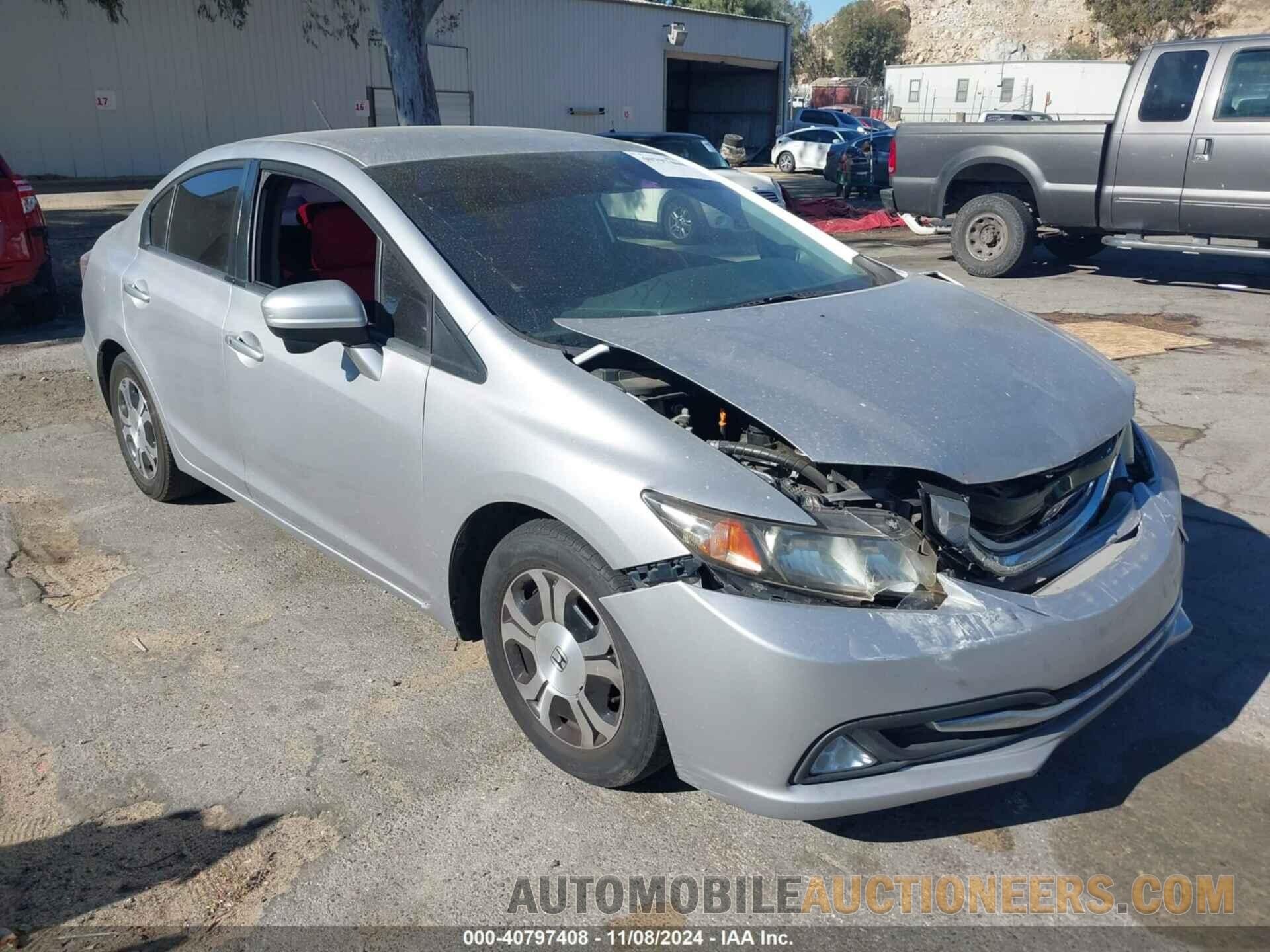 19XFB4F23FE201105 HONDA CIVIC HYBRID 2015