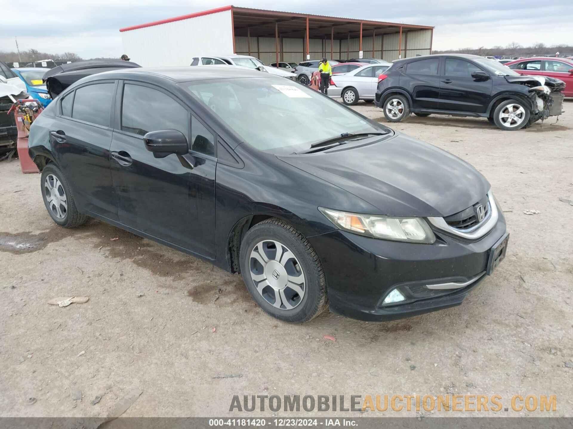 19XFB4F29EE000033 HONDA CIVIC HYBRID 2014