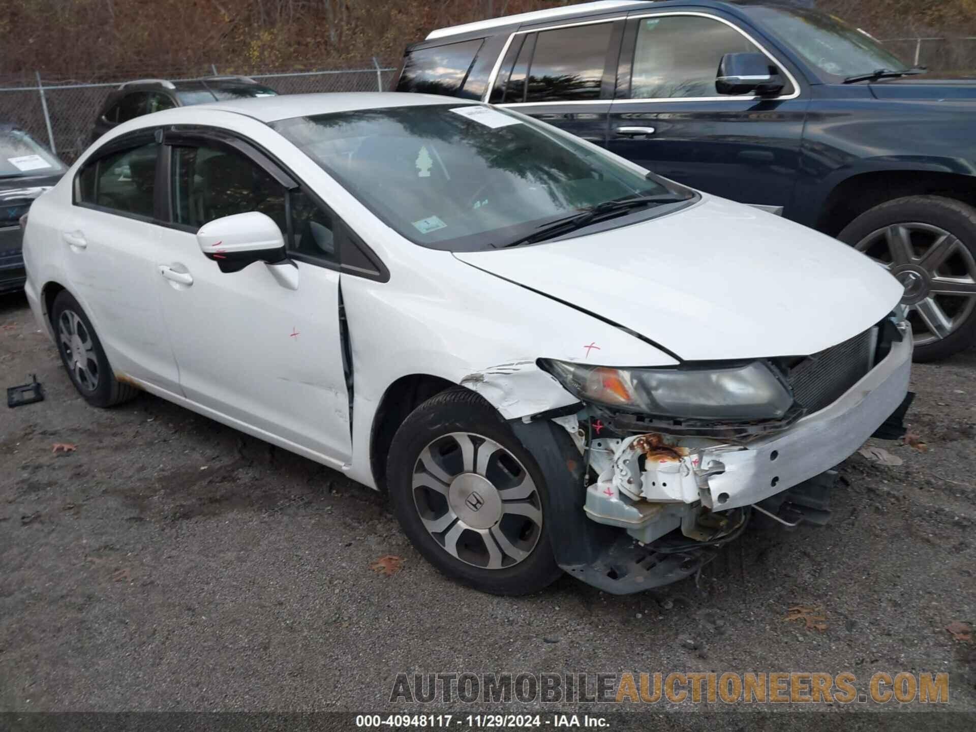 19XFB4F30EE001242 HONDA CIVIC HYBRID 2014