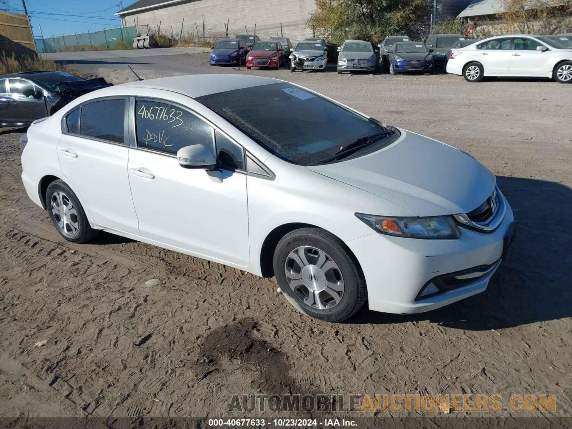 19XFB4F32DE004111 HONDA CIVIC HYBRID 2013