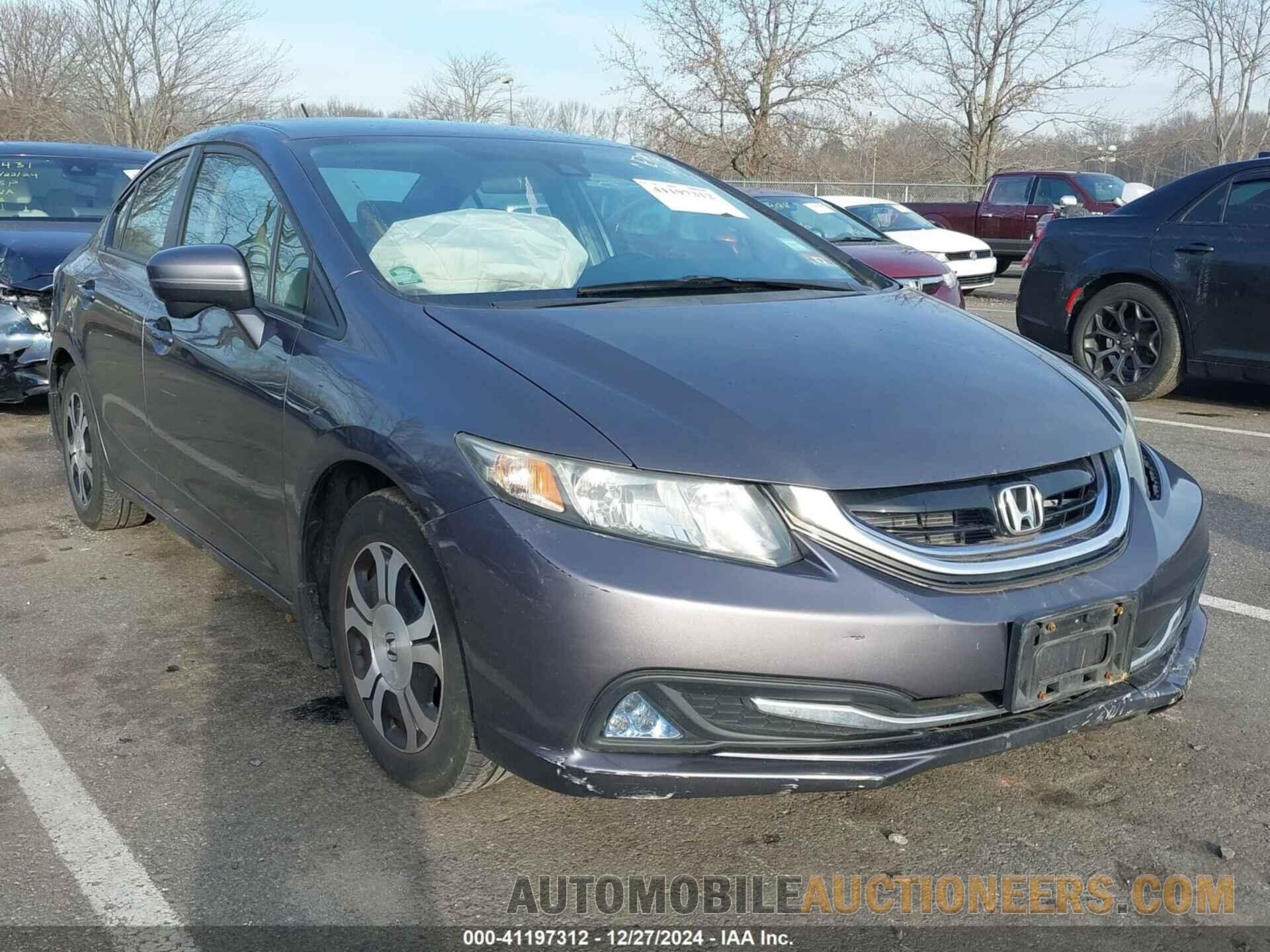 19XFB4F34FE001309 HONDA CIVIC HYBRID 2015