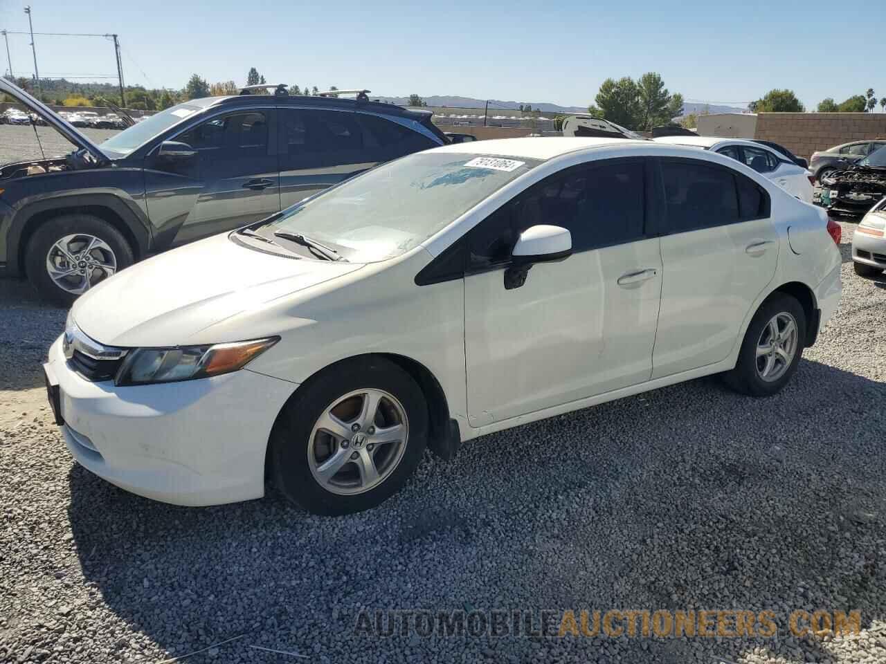 19XFB5F57CE002022 HONDA CIVIC 2012