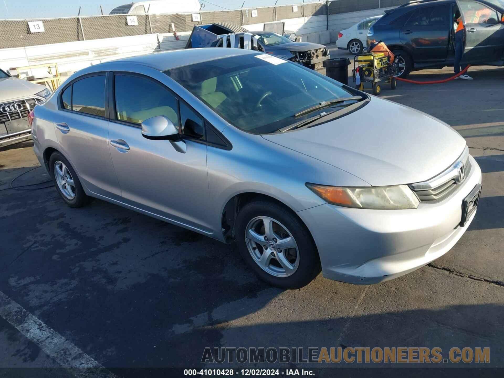 19XFB5F59CE001311 HONDA CIVIC 2012