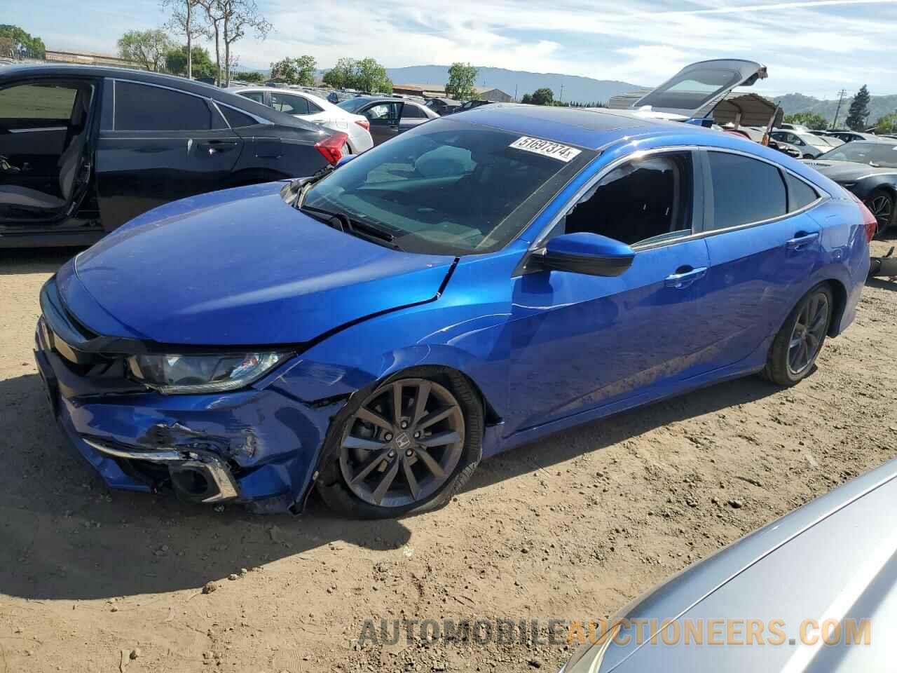 19XFC1F31ME210256 HONDA CIVIC 2021