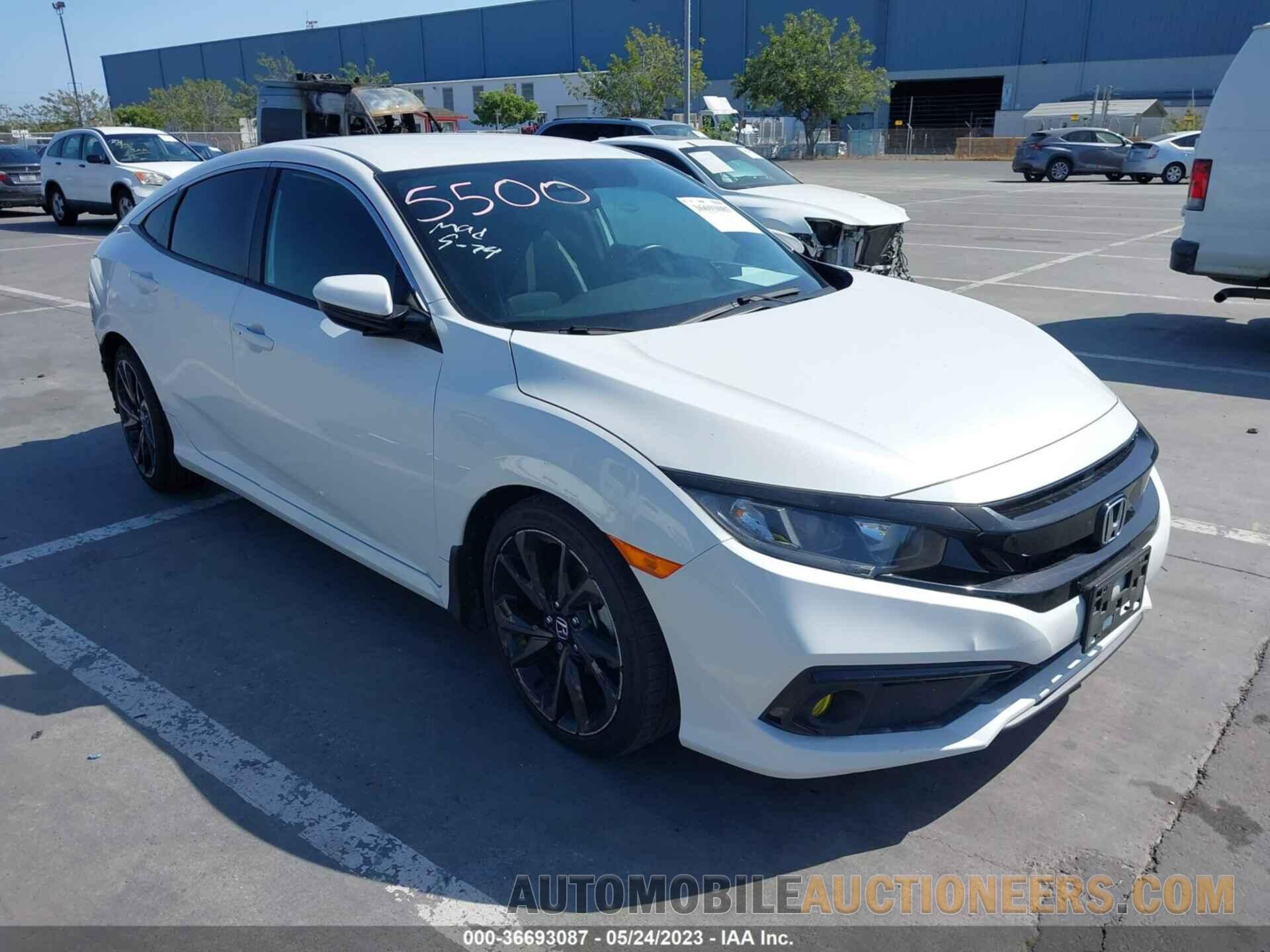 19XFC2E86LE007638 HONDA CIVIC SEDAN 2020